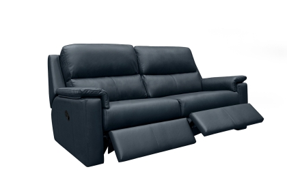 G Plan Harper Leather Lumbar Recliner Large Sofa G Plan Harper Leather Lumbar Recliner Large Sofa