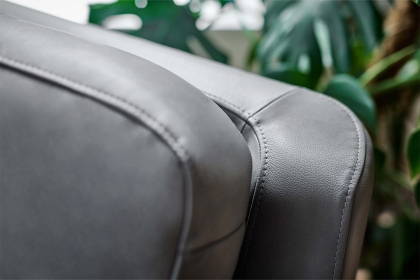 G Plan Harper Leather Lumbar Recliner Small Sofa