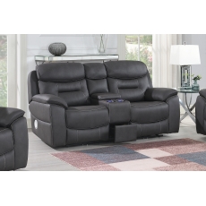 Series 3 - Ultimate Smart Tech 2 Seater Power Recliner Sofa with Console