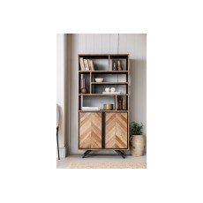 Camden Reclaimed Teak Wood Bookcase