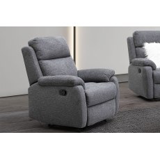 India Fabric Manual Recliner Chair