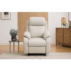 G Plan Kingsbury Leather Elevate Standard Chair With Dual Motor