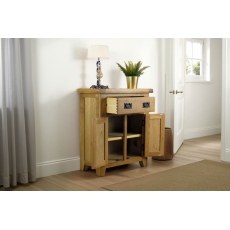Cotswold Rustic Oak Mini Sideboard 70cm Wide Cotswold Rustic Oak Mini Sideboard 70cm Wide