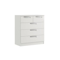 Milly High-Gloss 3 + 2 Drawer Chest of Drawers