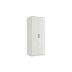 Milly High-Gloss Double Tall Wardrobe