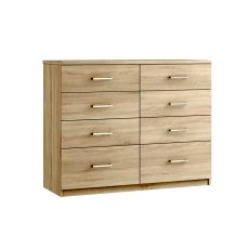 Malena 8 Drawer Twin Chest of Drawers