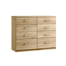 Malena 8 Drawer Twin Chest of Drawers