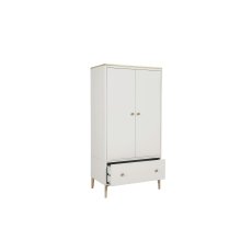 Vida Living Marlow 2 Door Wardrobe in Cashmere Oak and Taupe