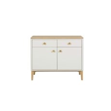 Vida Living Marlow Small Sideboard in Cashmere Oak and Taupe