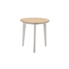 Vida Living Marlow Lamp Table in Cashmere Oak and Taupe