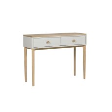 Vida Living Marlow Console Table in Cashmere Oak and Taupe