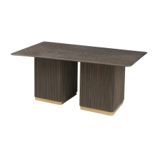 Ridgley Dark Wood 1.8m Dining Table