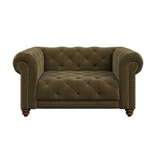 Alexander & James Stax Chesterfield Snuggler Chair