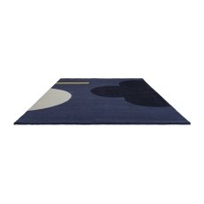 Orla Kiely Geo Flower Denim Rug