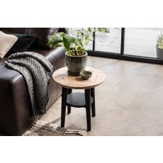 Franklin Reclaimed Wood Lamp Table