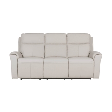 Ross Leather Electric Recliner 3 Seater Sofa