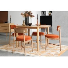 G Plan Winchester Retro Oak 130-170cm Rounded Extending Dining Table G Plan Winchester Retro Oak 130-170cm Rounded Extending Dining Table