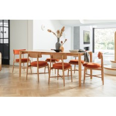 G Plan Winchester Retro Oak 135-190cm Extending Dining Table