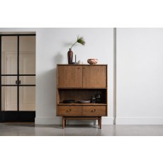 G Plan Marlow Retro Walnut Display Cabinet