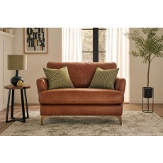 Hampton Boucle Upholstered Snuggler Chair