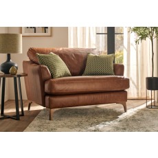Hampton Boucle Upholstered Snuggler Chair