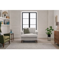 Hampton Boucle Upholstered Arm Chair
