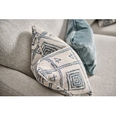 Hampton Boucle Upholstered 4 Seater Corner Sofa