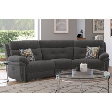 La-Z-Boy Baxter 3 Seater Curved Recliner Sofa
