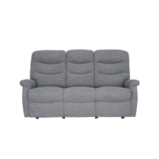 Celebrity Hollingwell Fabric Power Recliner 3 Seater Sofa With Lumber & Headrest Support