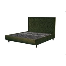 TEMPUR® Arc Disc Bed Frame with Quilted Headboard
