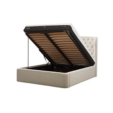 TEMPUR® Holcot Ottoman Bed Base in Shetland Pebble