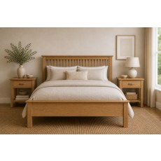 Devon Solid Oak Bedframe