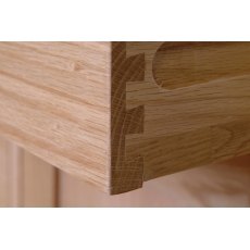 Moda Solid Oak Cheval Mirror