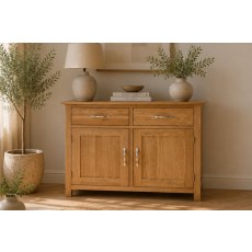 Devon 100% Solid Oak 3ft Sideboard Dresser Base Devon 100% Solid Oak 3ft Sideboard Dresser Base