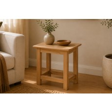 Devon 100% Solid Oak Side Table Devon 100% Solid Oak Side Table