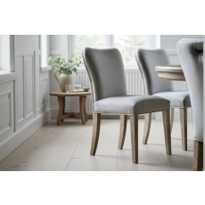 Gallery Direct Vancouver Rustic Fabric Dining Chair