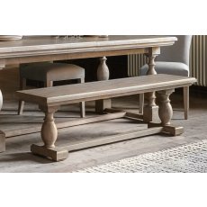 Gallery Direct Vancouver Rustic Pine Dining Bench