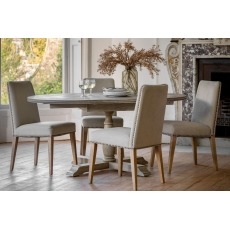 Gallery Direct Mustique French Colonial Round Extending Dining Table