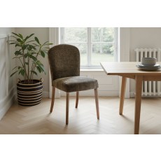 Gallery Direct Hinton Moss Green Fabric Dining Chair