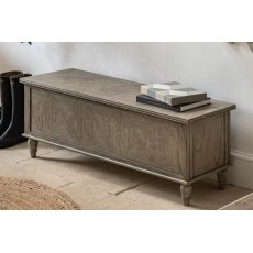 Gallery Direct Mustique French Colonial Hall Bench Chest
