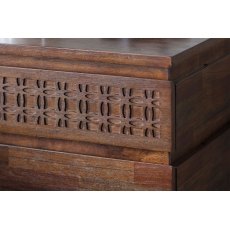 Gallery Direct Boho Retreat 2 Drawer Bedside Table