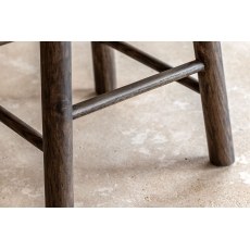 Gallery Direct Hatfield Smoked Oak Stool