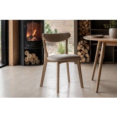 Gallery Direct Hatfield Pair Of Natural Oak Dining Chairs