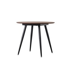 Gallery Direct Astley 90cm Round Walnut Dining Table Gallery Direct Astley 90cm Round Walnut Dining Table