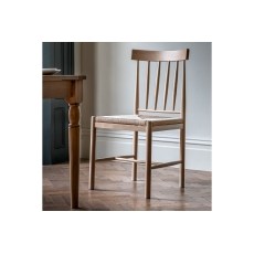 Gallery Direct Eton Oak Set Of 2 Dining Chairs