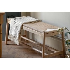 Gallery Direct Eton Oak Bench Rope