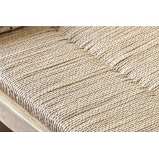 Gallery Direct Eton Oak Bench Rope