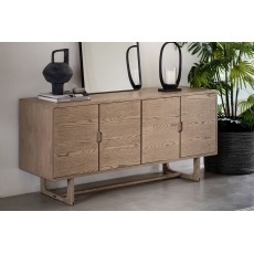 Gallery Direct Craft Smoked Oak Large Sideboard
