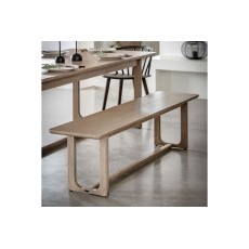 Gallery Direct Craft Smoked Oak Dining Bench