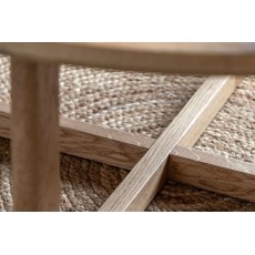 Gallery Direct Craft Natural Oak Round Coffee Table